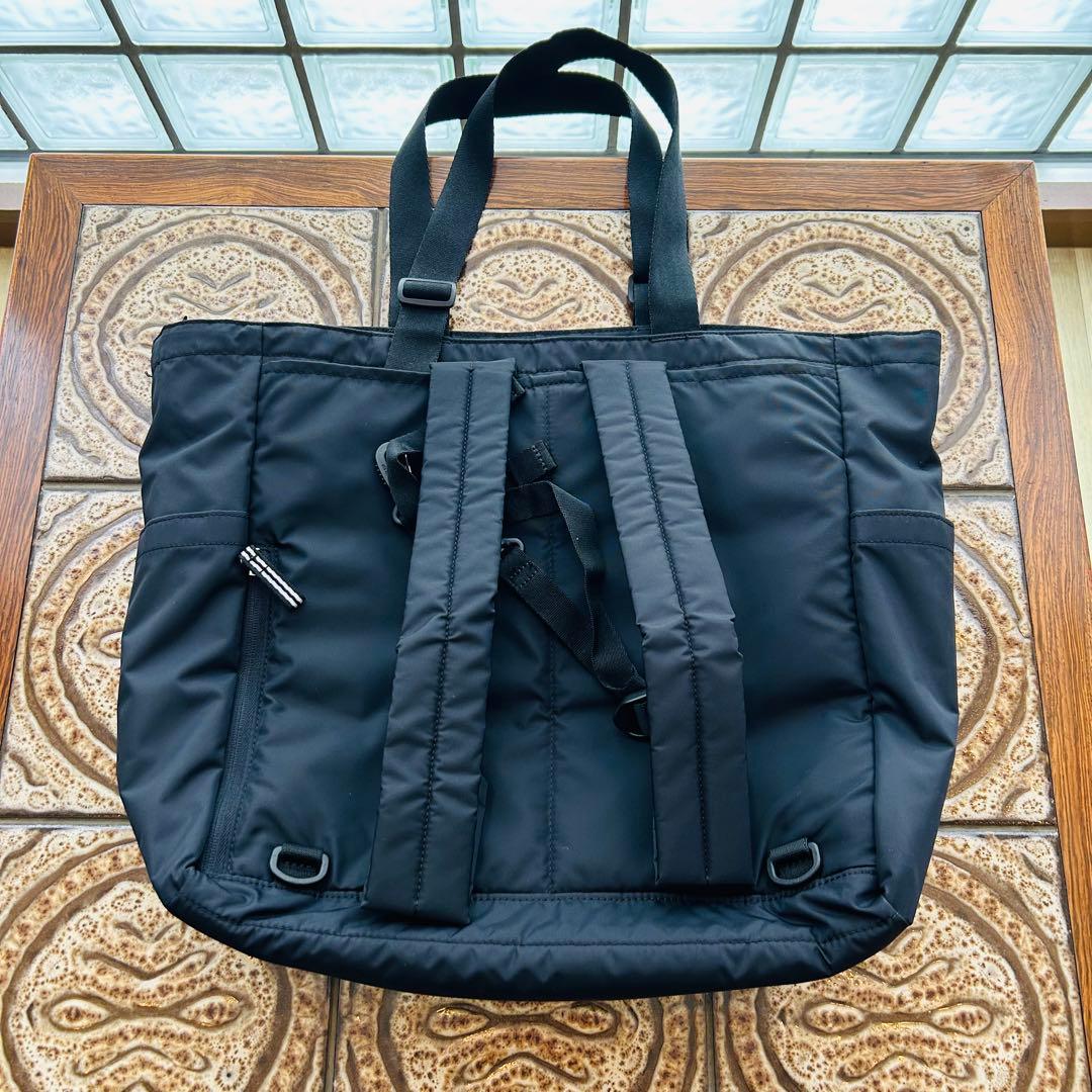 agnès b. アニエスベー ロゴ ペアレンツバッグ マザーズバッグ