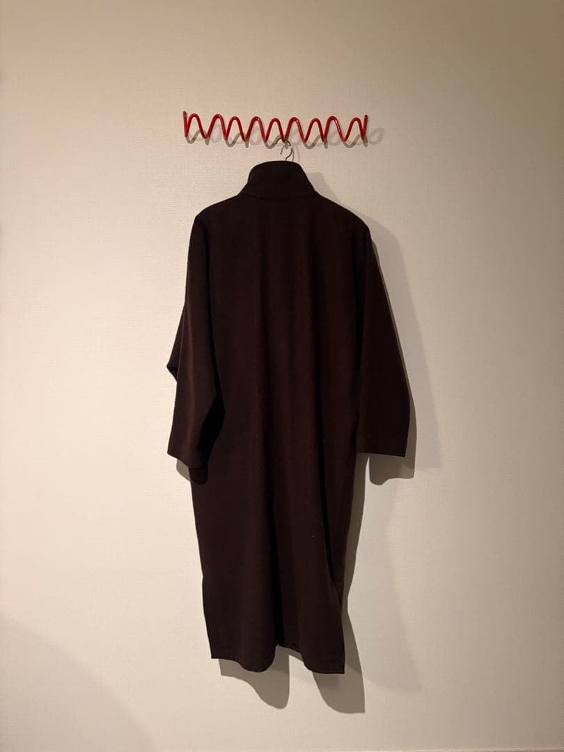 ジャケット・アウター BASISBROEK / Stand Collar Wool Long Coat