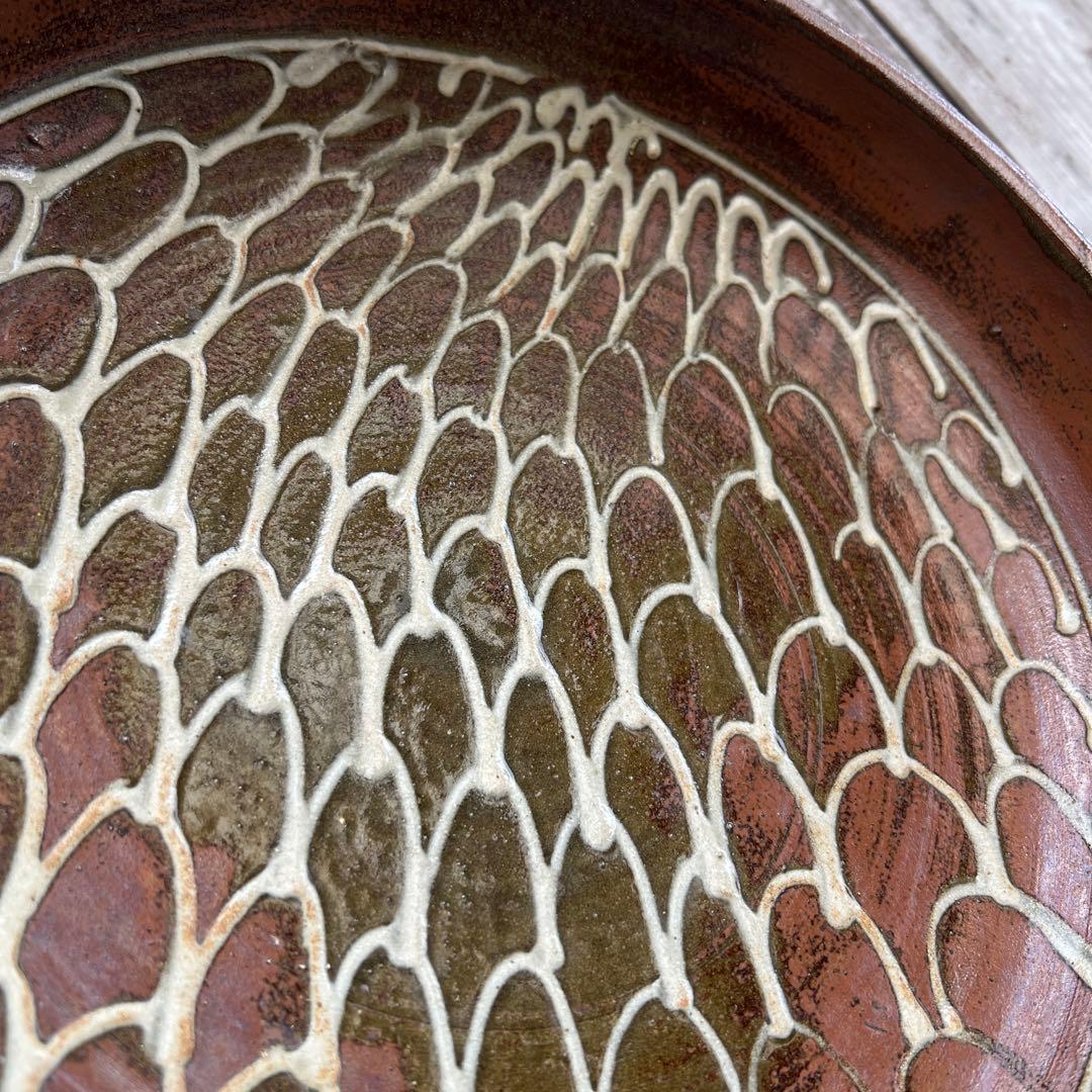 やちむん　沖縄　大皿　食器　27cm 新品