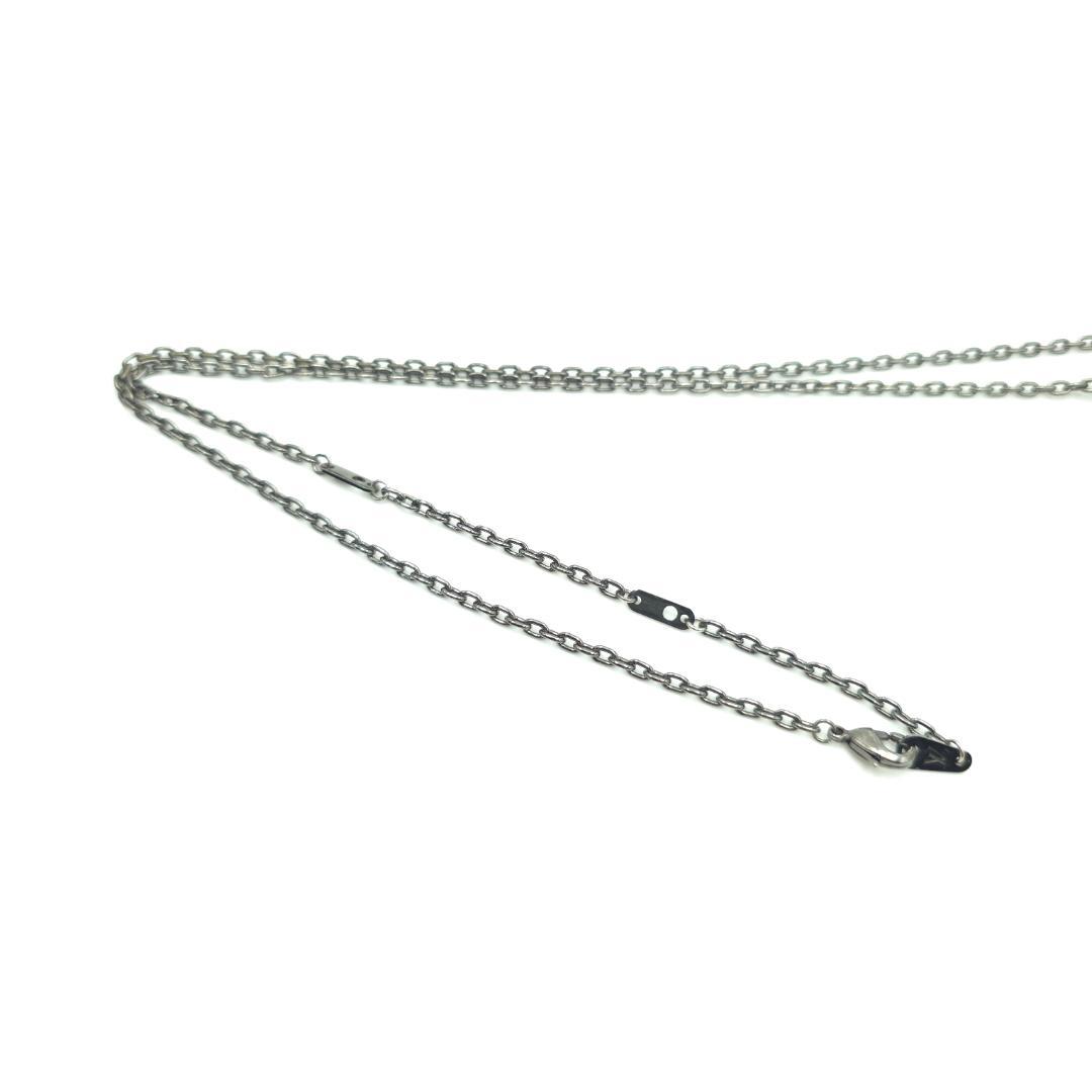 ルイヴィトン LVイニシャル フラワーモチーフ ネックレス メンズ エクリプス