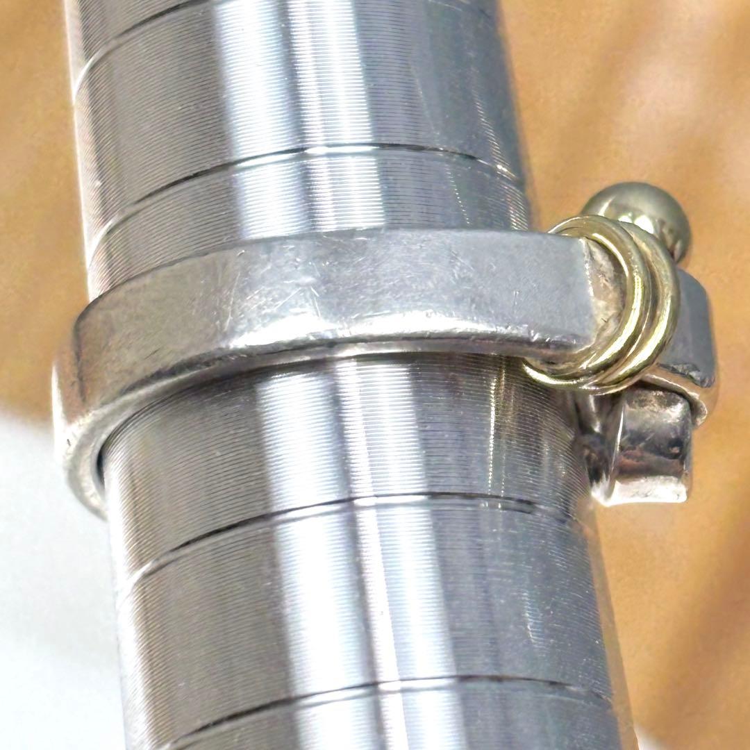 Tiffany & Co. ティファニー K18×SV925 フック&アイ 9号