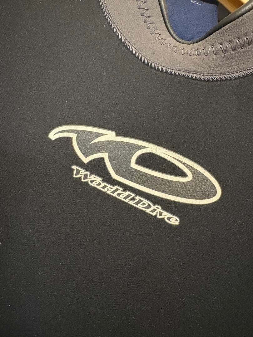 WorldDive フルスーツ ブラック/グレー　5ミリ　Mサイズくらい