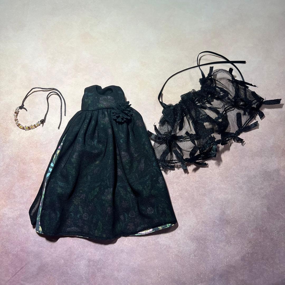 ♡ブライス　アイシードール　アウトフィット　ワンピース　ウィリアムモリス