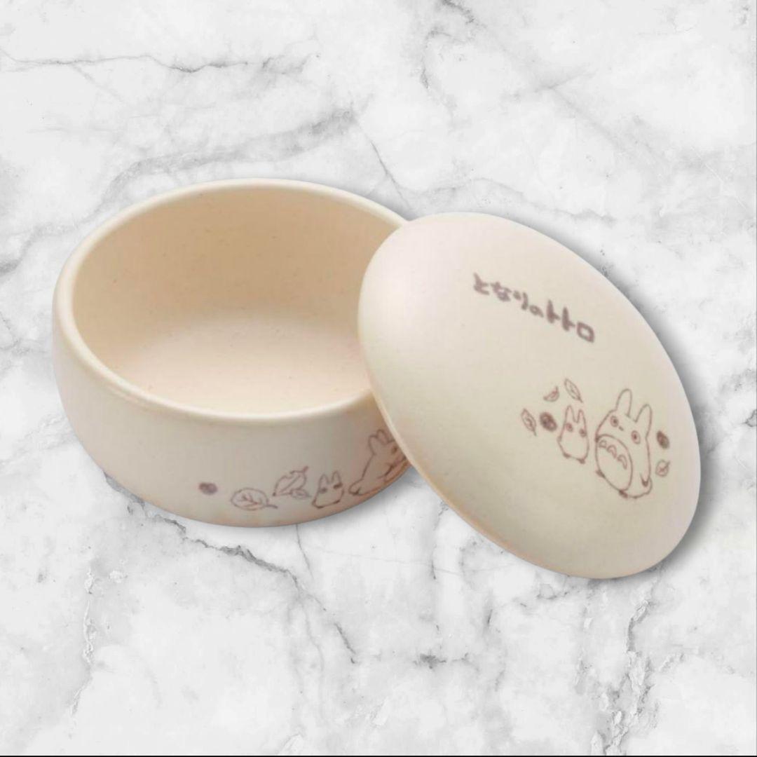 未使用　となりのトトロ おひつ 1合サイズ 食器 陶器 萬古焼 耐熱　レトロ