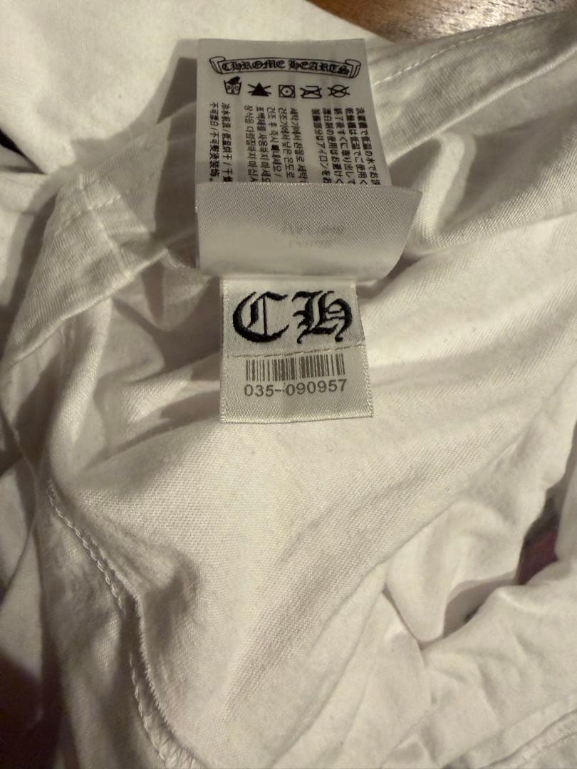 Chrome Hearts ロングスリーブTシャツ ホワイト