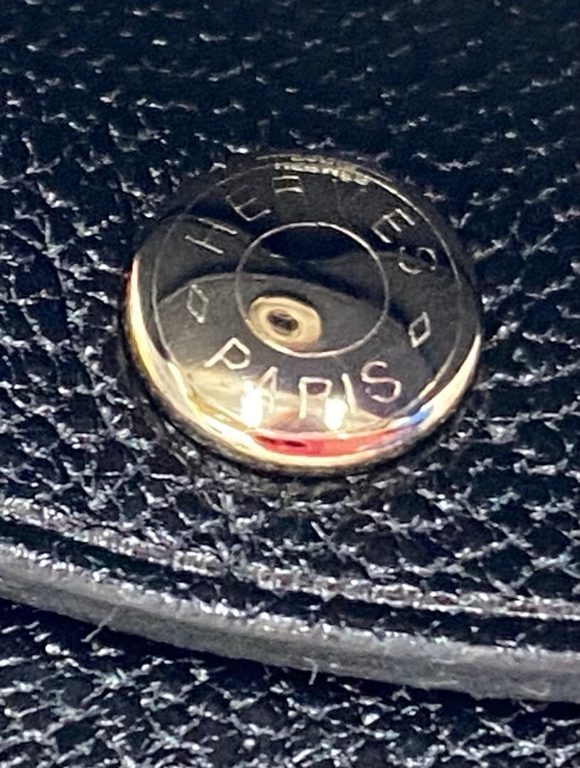 HERMES エルメス カルヴィデュオ ブラック ケース