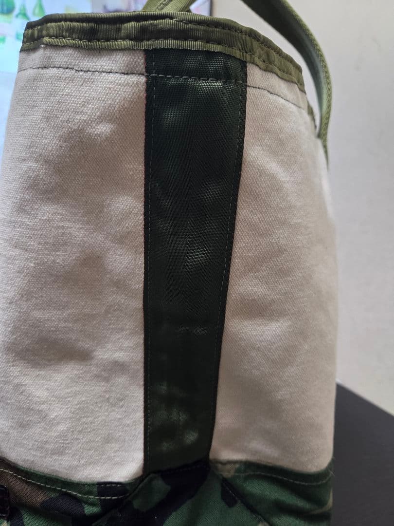 ブリーフィング トートバッグ キャンバス 迷彩 大型