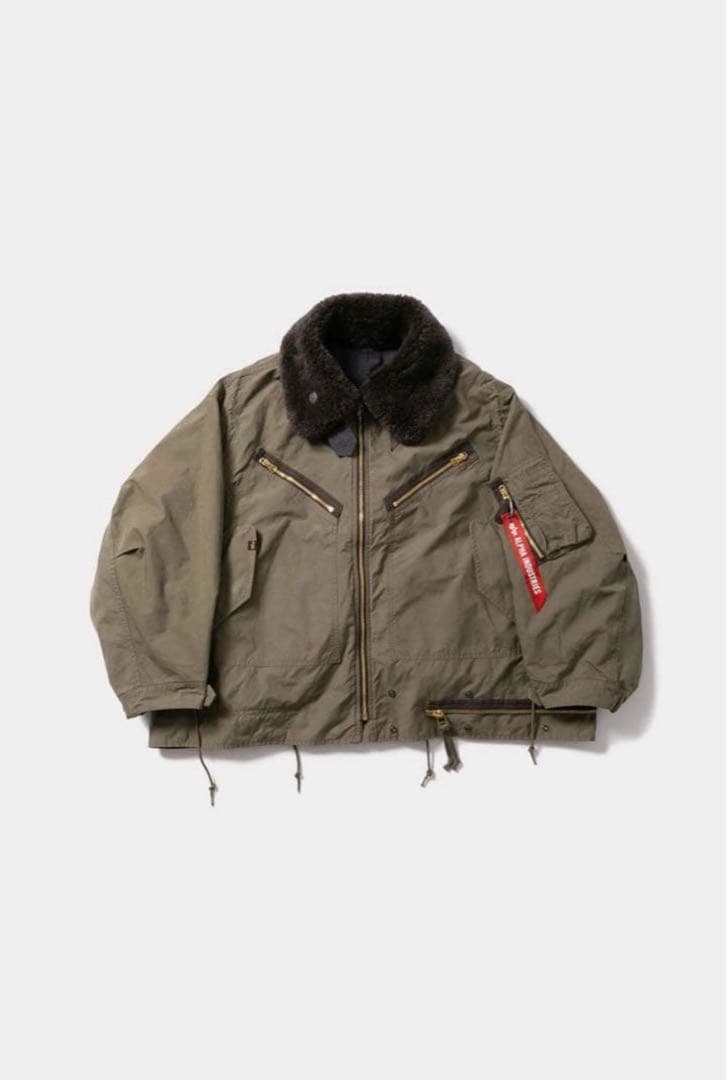 beautiful people x ALPHAモッズコート36