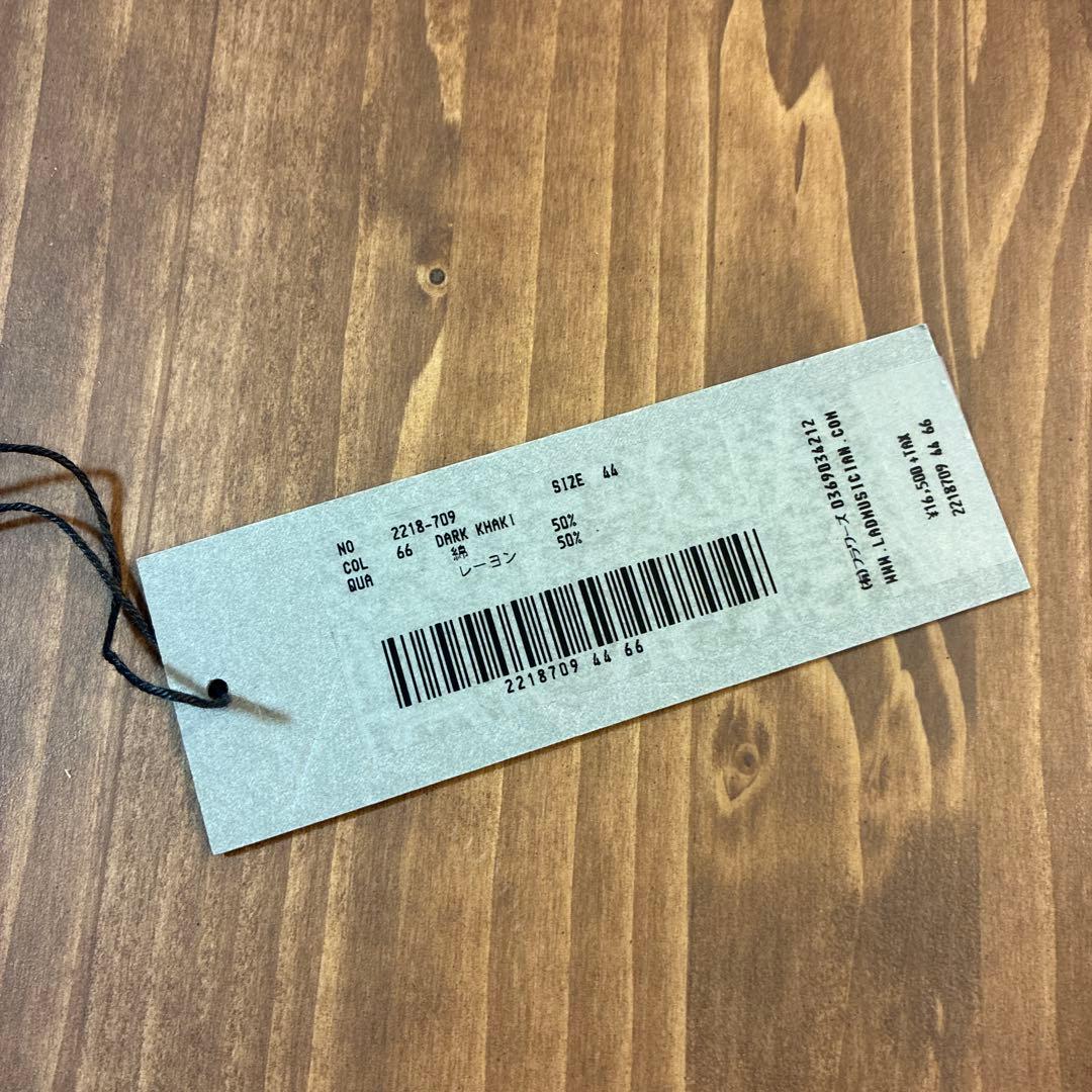 LAD MUSICIAN フード付き サーマルカットソー タグ有り