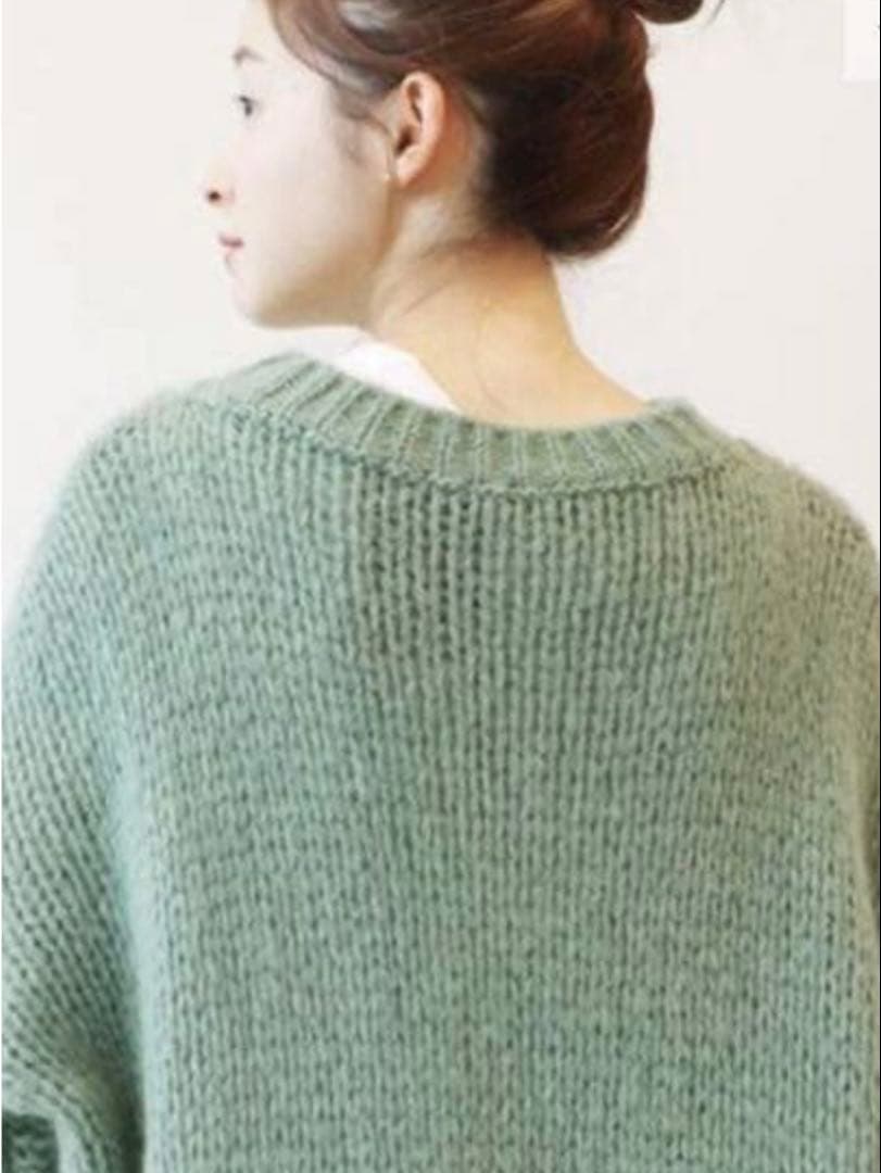 ⭐️最終値下げ‼️⭐️美品Plage（プラージュ）ロベルトコリーナニット　グリーン　緑