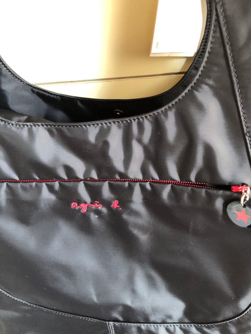 新品タグ付き アニエスベー￼ マザーズバッグ