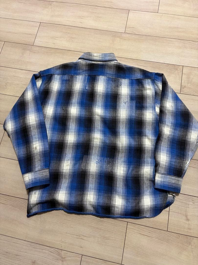 トップス SAINT Mxxxxxx BerBerjin Flannel Shirt L
