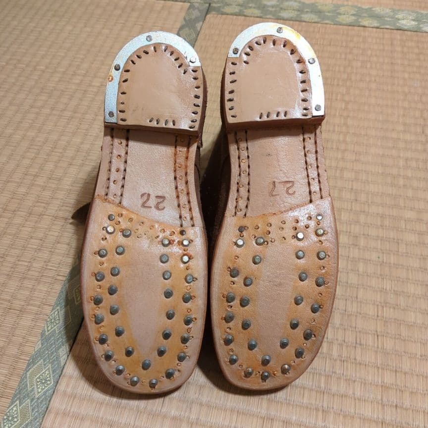 日本陸軍五年式下士官兵用編上靴（精巧複製品）27センチ