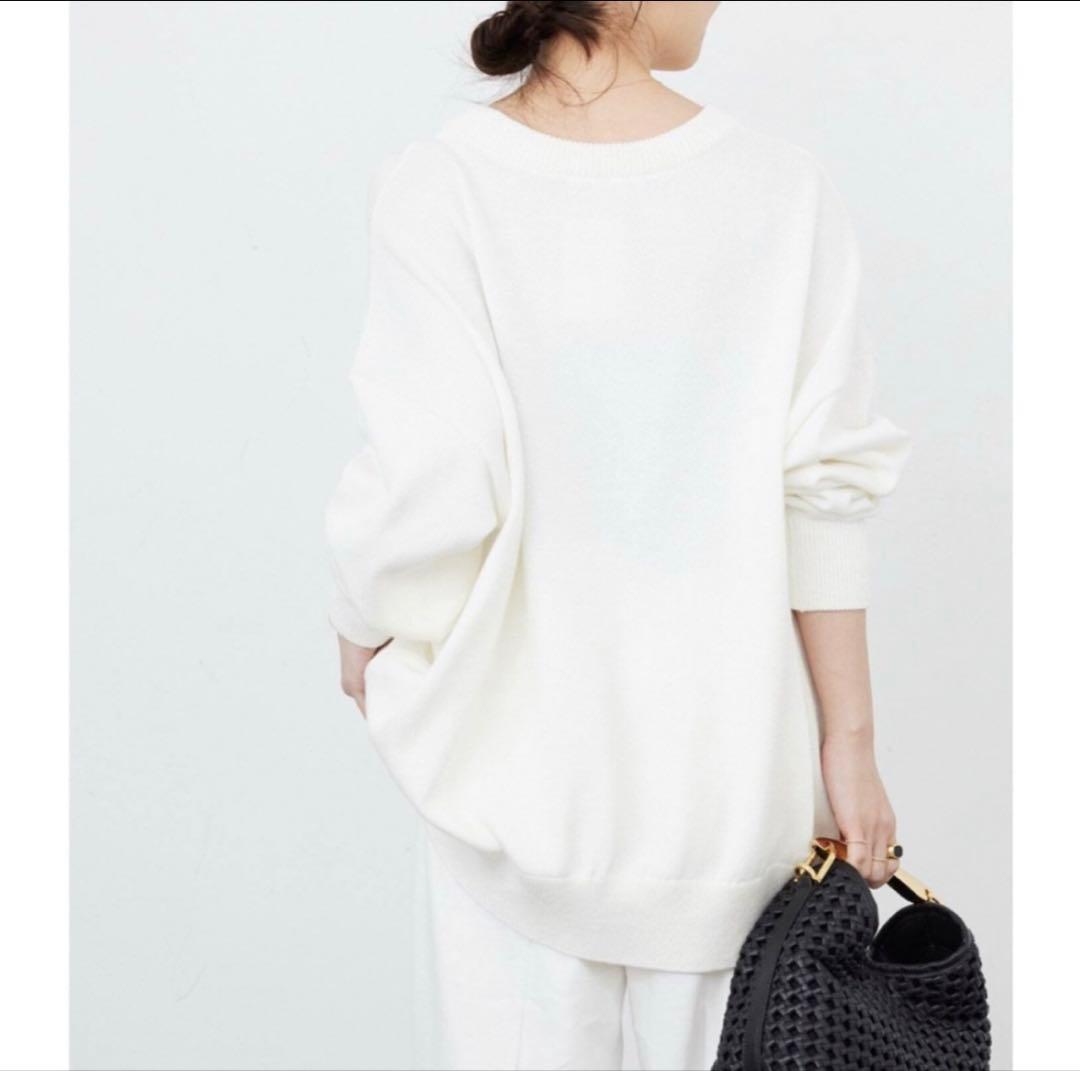 Deuxieme Classe ベーシックニット 未使用 ホワイト