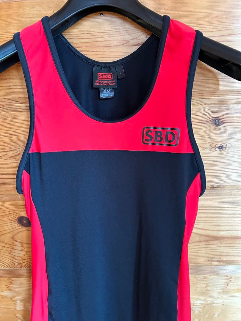 SBD シングレット 赤/黒
