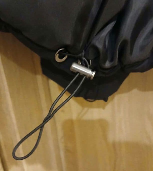 【難あり】M'S GRACY 黒 ダウンジャケット フード付き　40サイズ(L)