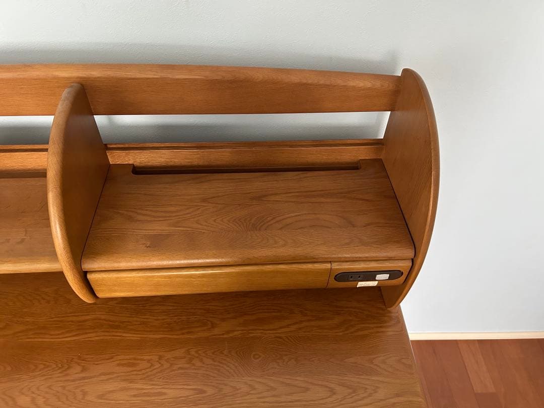 カリモク　学習机セット　4-3 上置き棚