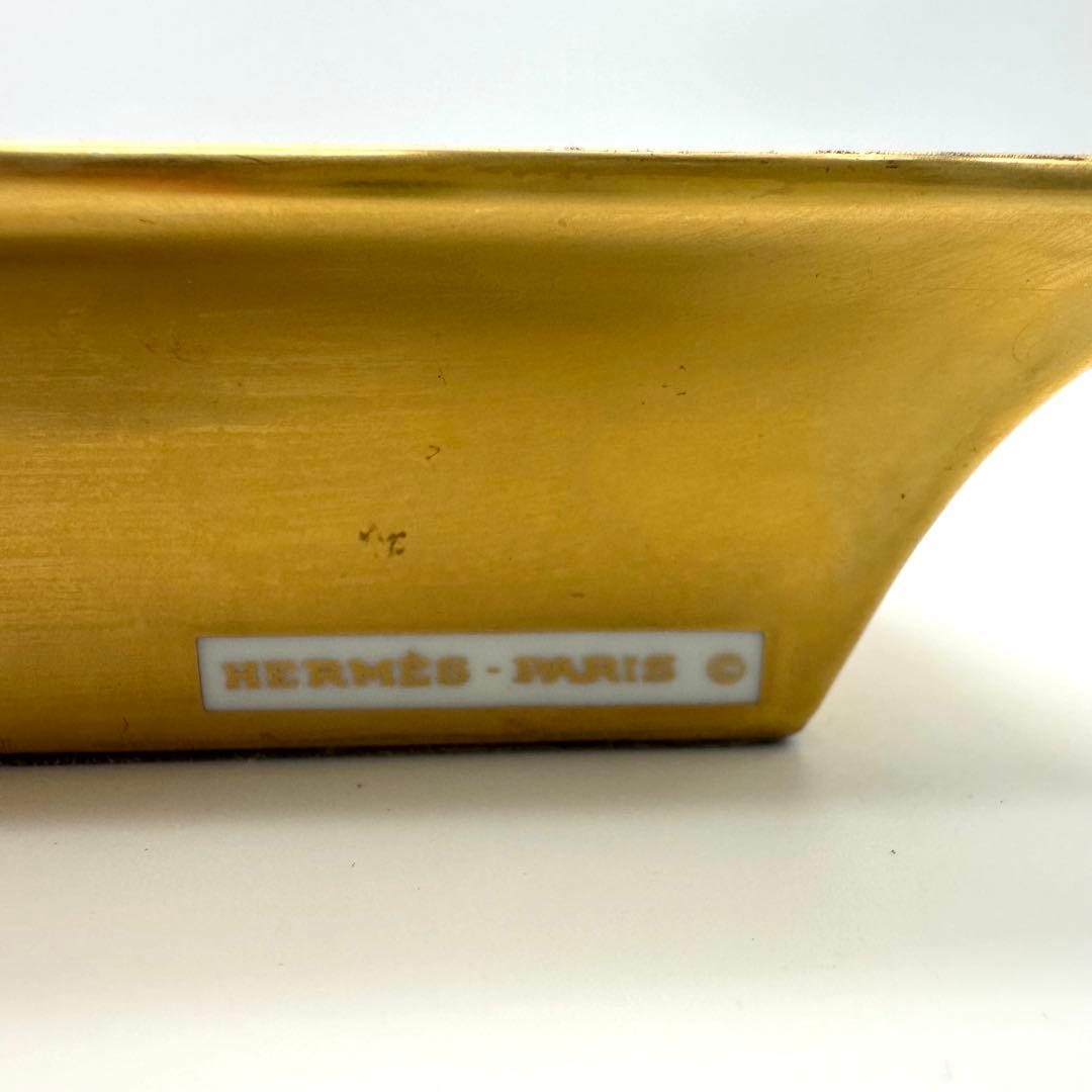 HERMES エルメス 灰皿 アッシュトレイ 小物入れ 鳥柄 ジャパンデイ