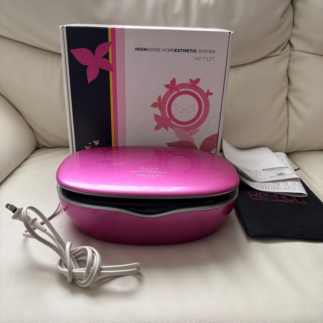 ケノン 脱毛器 ver.8.0 別売りカートリッジ 2つ付き KE-NON