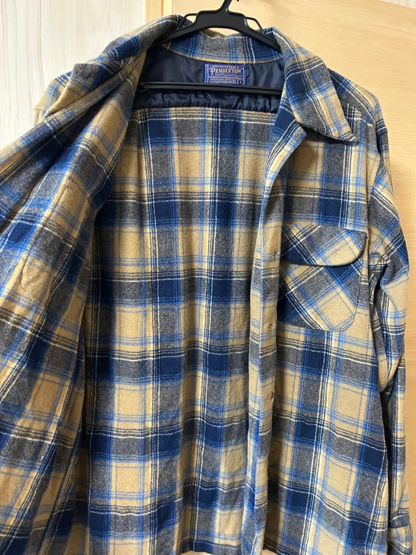 ど*ら様 70年代　PENDLETON ペンドルトン　ウールシャツ