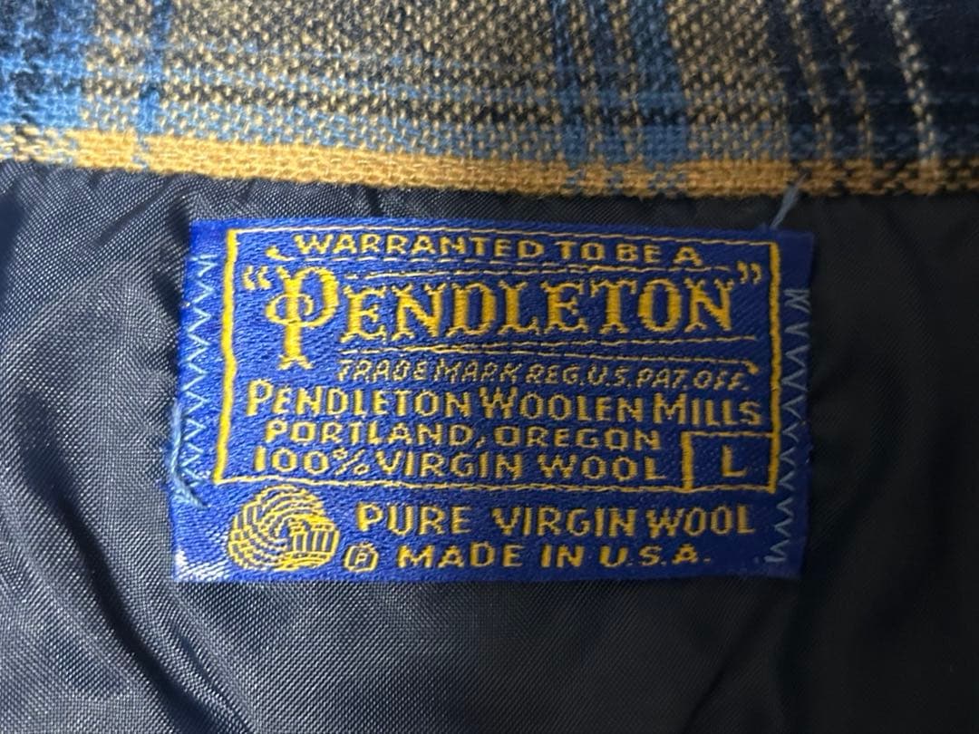 ど*ら様 70年代　PENDLETON ペンドルトン　ウールシャツ