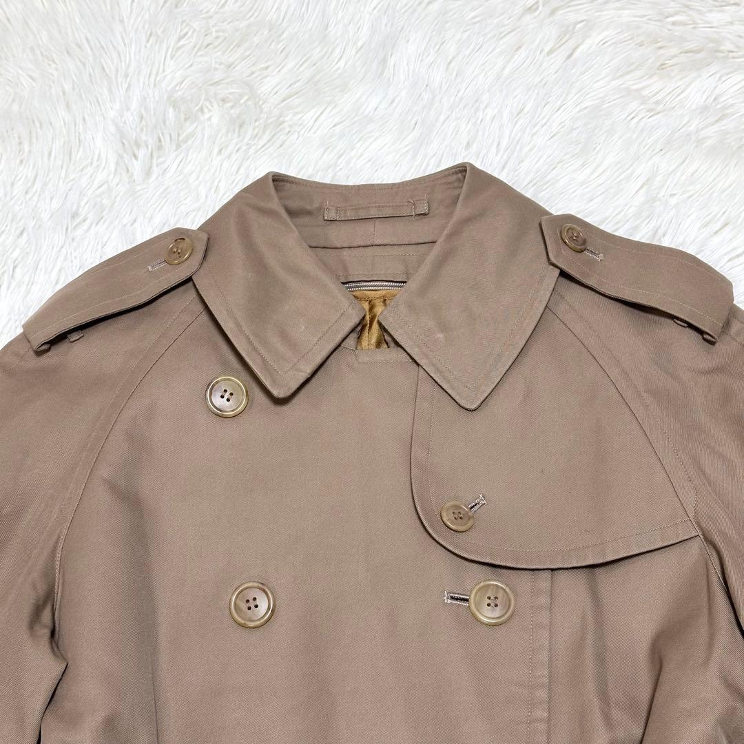 【ハニーベージュ】Burberrys トレンチコート ノバチェック ライナー付き