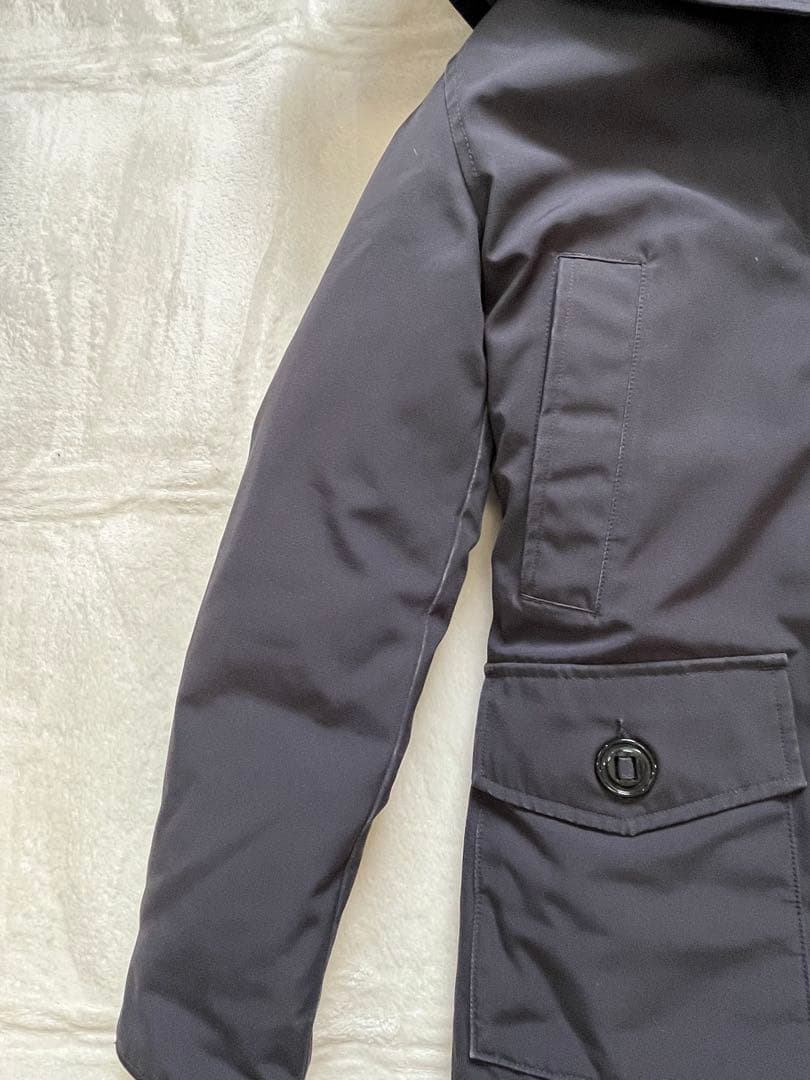 カナダグース　ダウンコート　XSサイズ　ネイビー