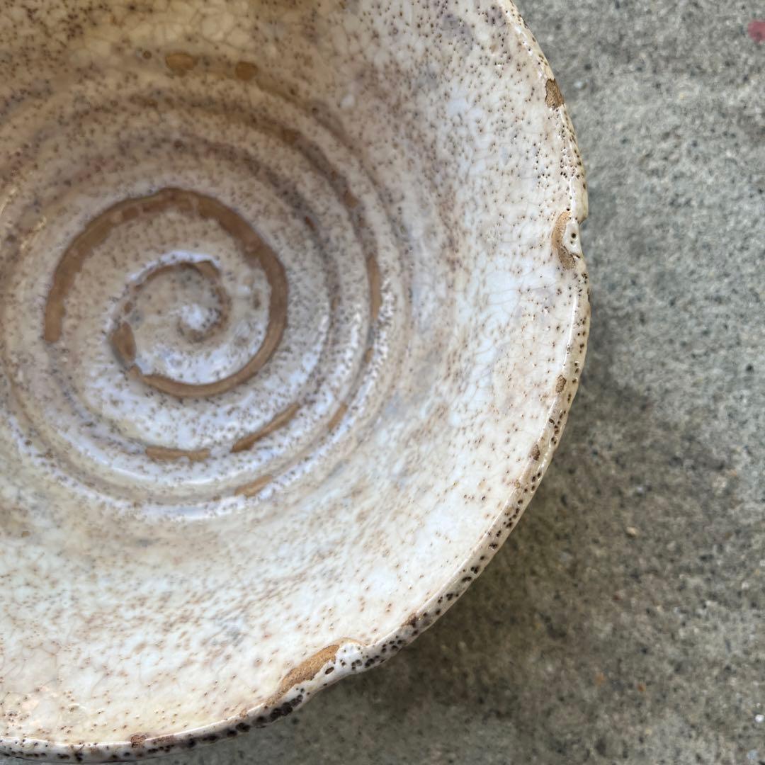 骨董　古犬山焼　色絵竹林七賢文　竹林賢人図　なます皿　江戸後期　金継ぎ