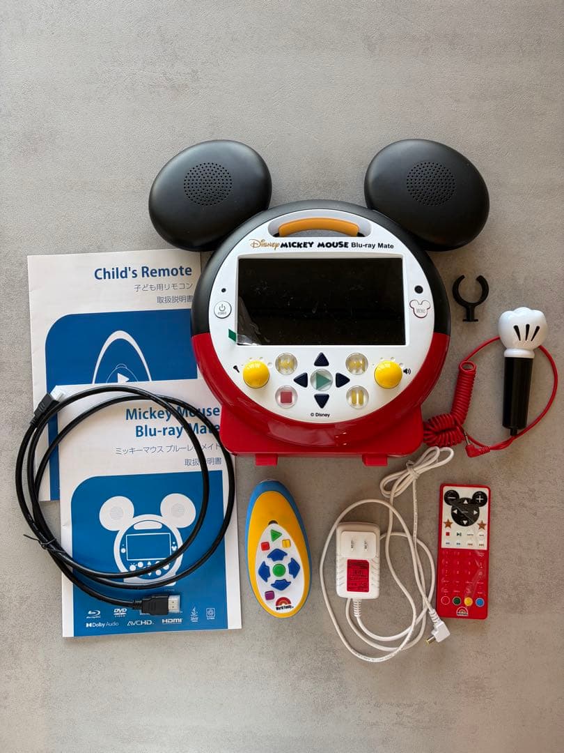 【美品】DWEディズニー英語 ミッキー　ブルーレイメイトBlu-ray 最新版
