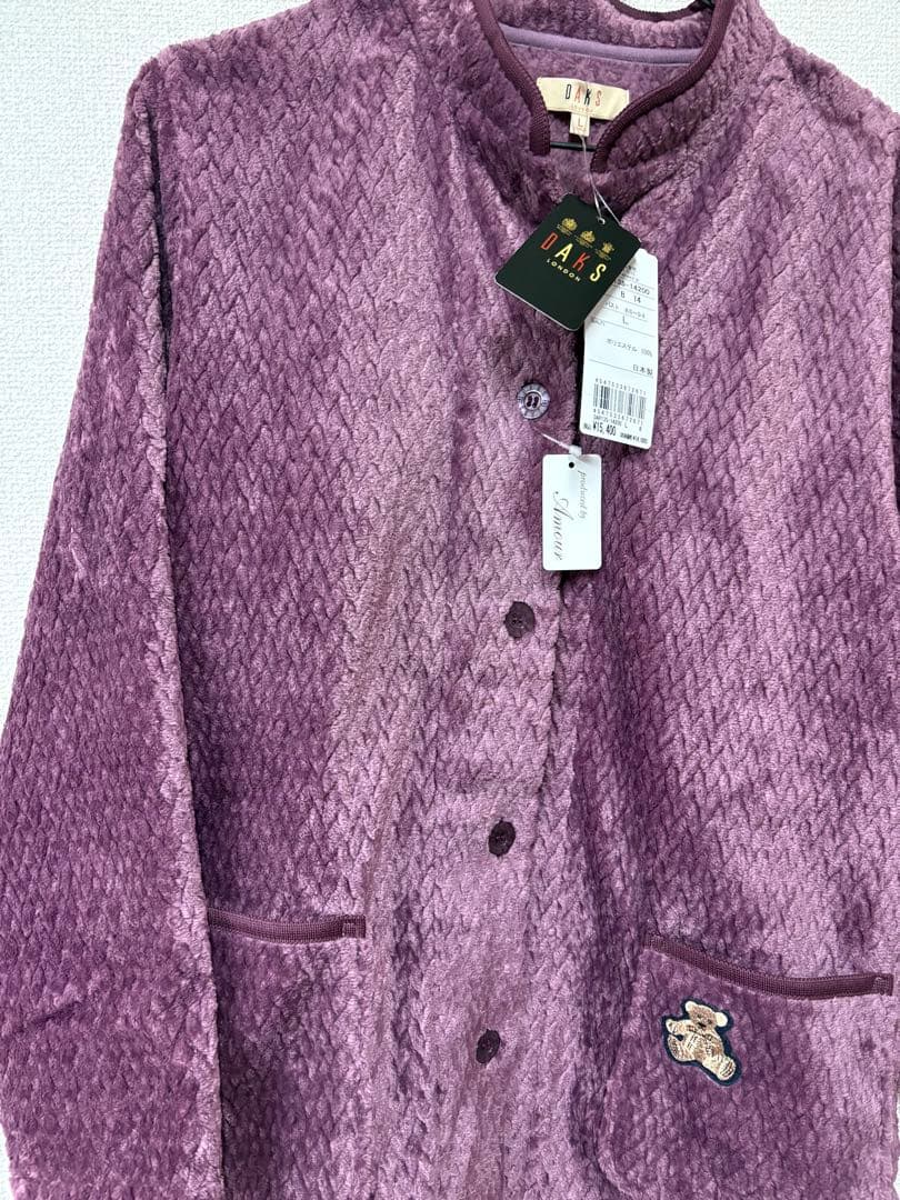 新品　タグ付き　ダックス　モコモコパジャマ　レディース　Lサイズ