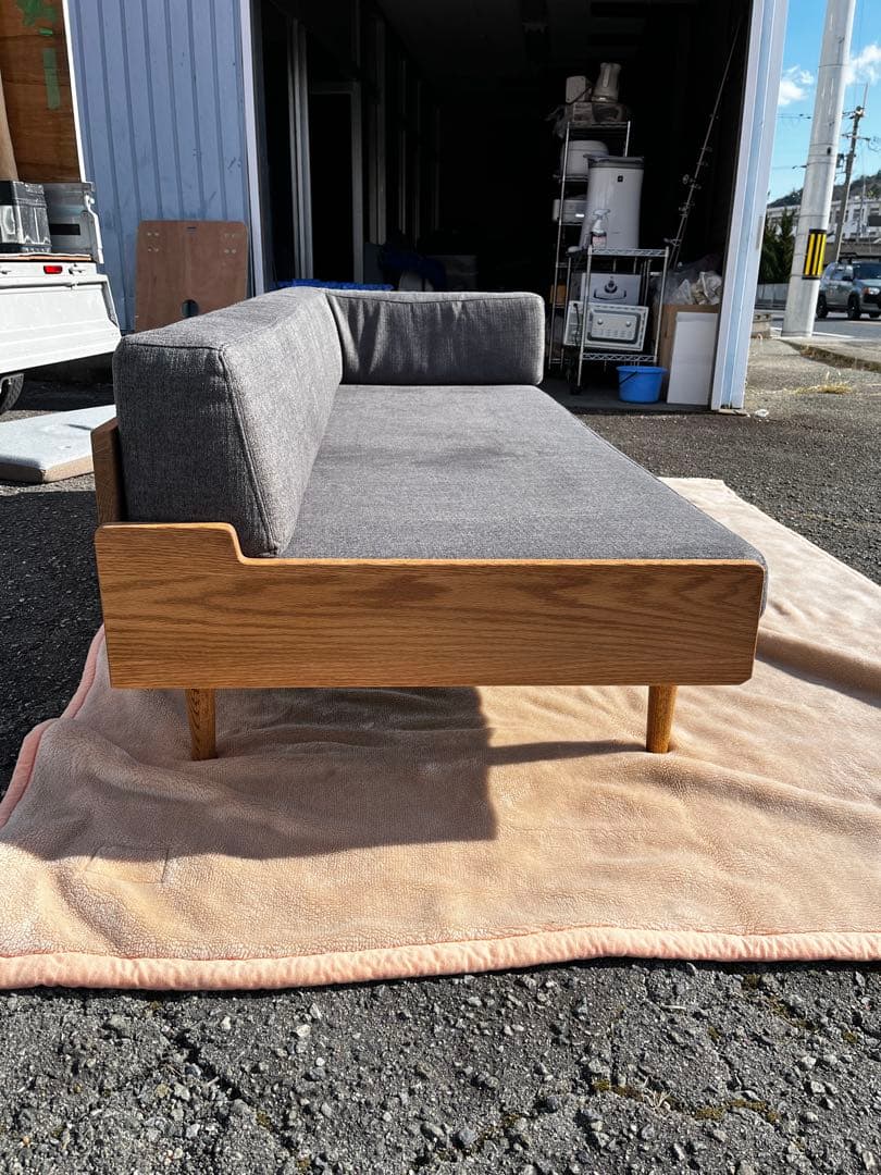 モモナチュラル　 MOMO NATURAL DAY SOFA 3P ONEARM