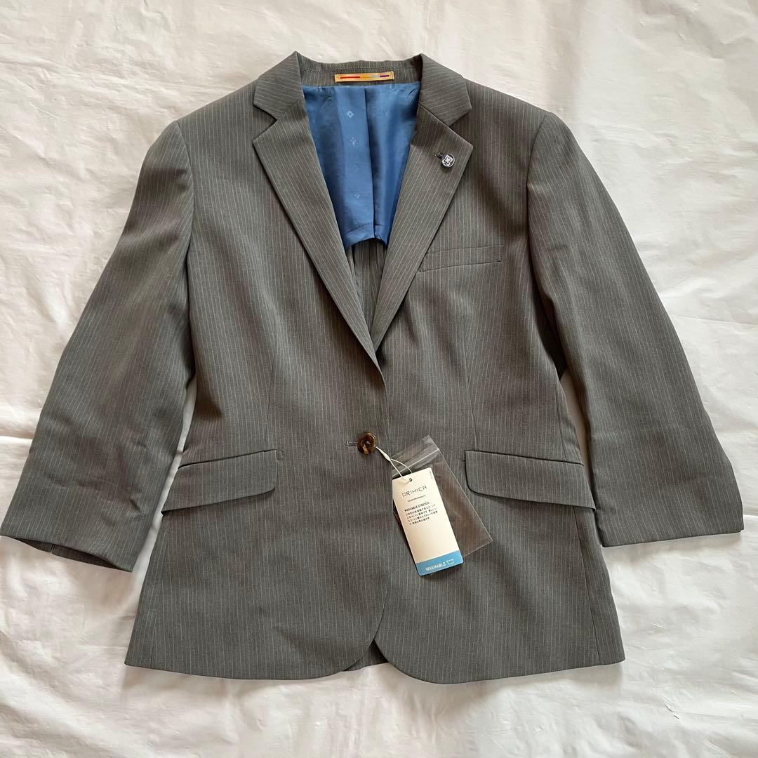 【新品未使用】オリヒカ　ビジネススーツ　パンツ　ストライプ　セットアップ