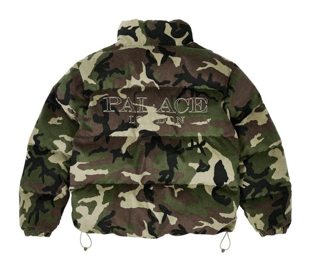 ジャケット・アウター 25SS PALACE CORDUROY PUFFA JACKET CAMO