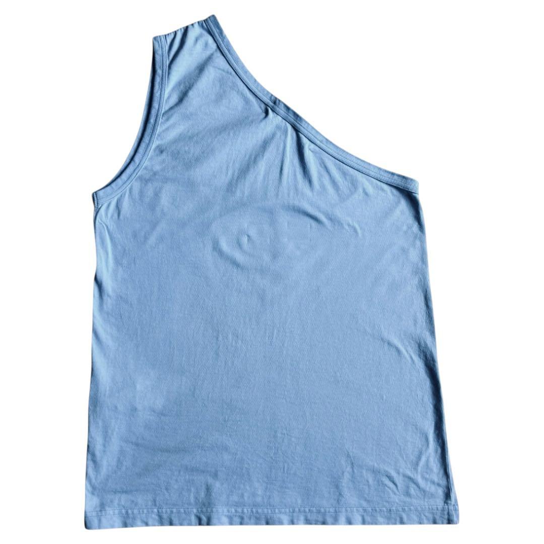 INSCRIRE アンスクリア レイヤードタンクトップ フリーサイズ 水色