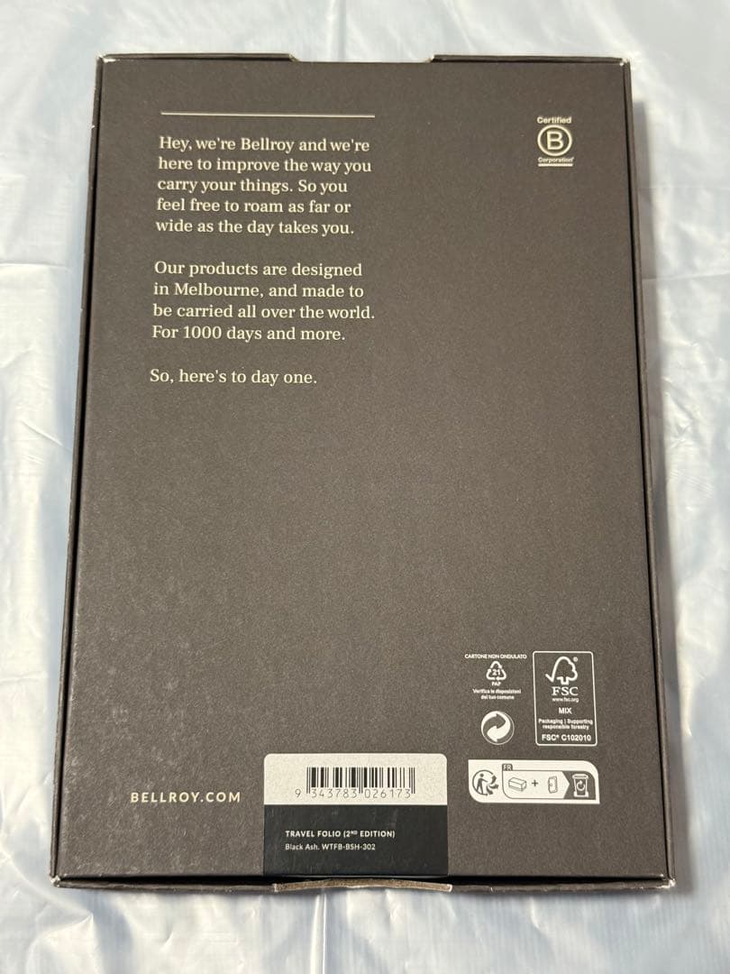 Bellroy Travel Folio パスポート カバー 新品未使用 特別版