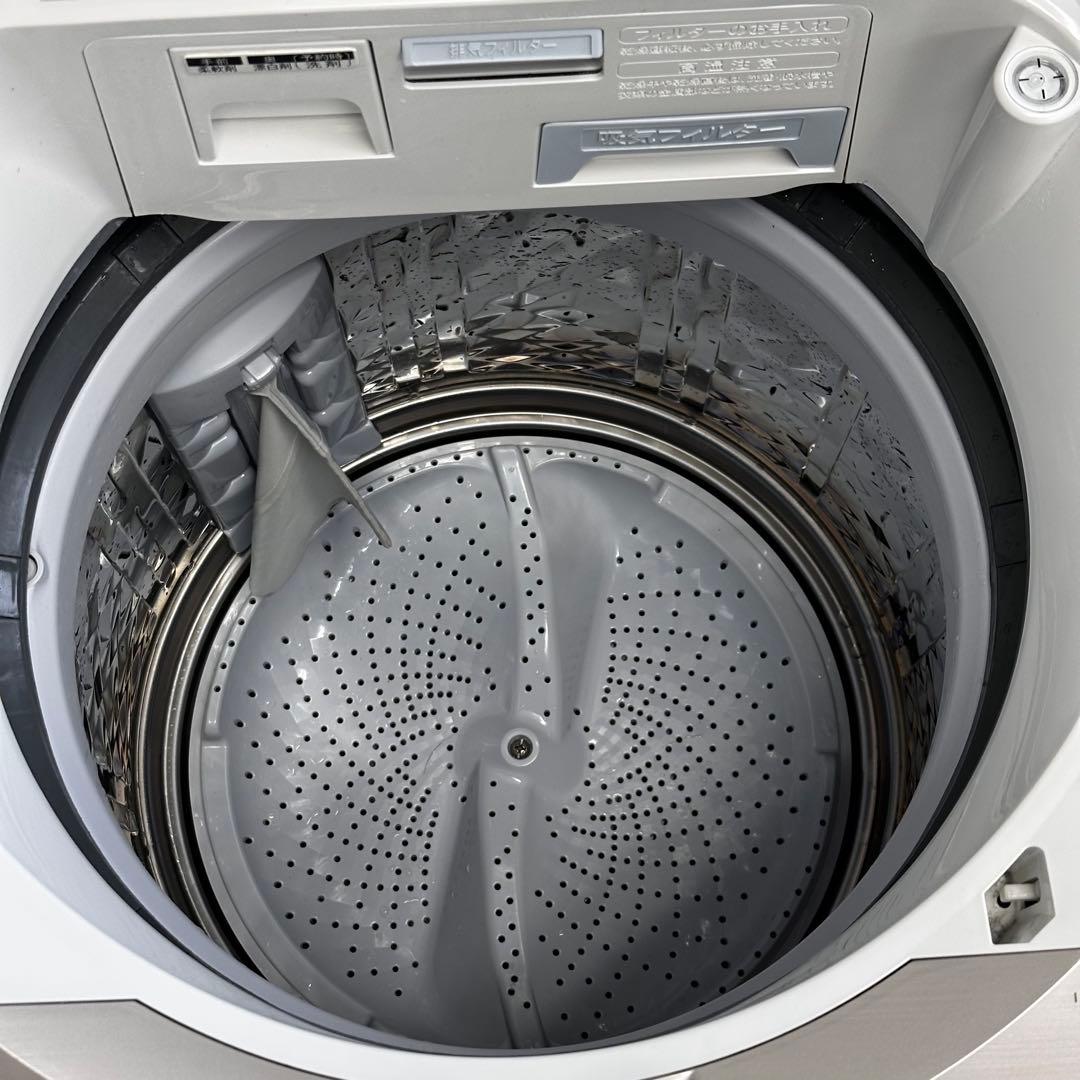 ω送料込！設置対応◎2021シャープ8kg 電気洗濯乾燥機 ES-TX8FKS