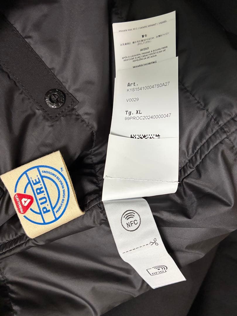 ま*ろ様 STONE  25AW 中綿 ジャケット　ストーンアイラン