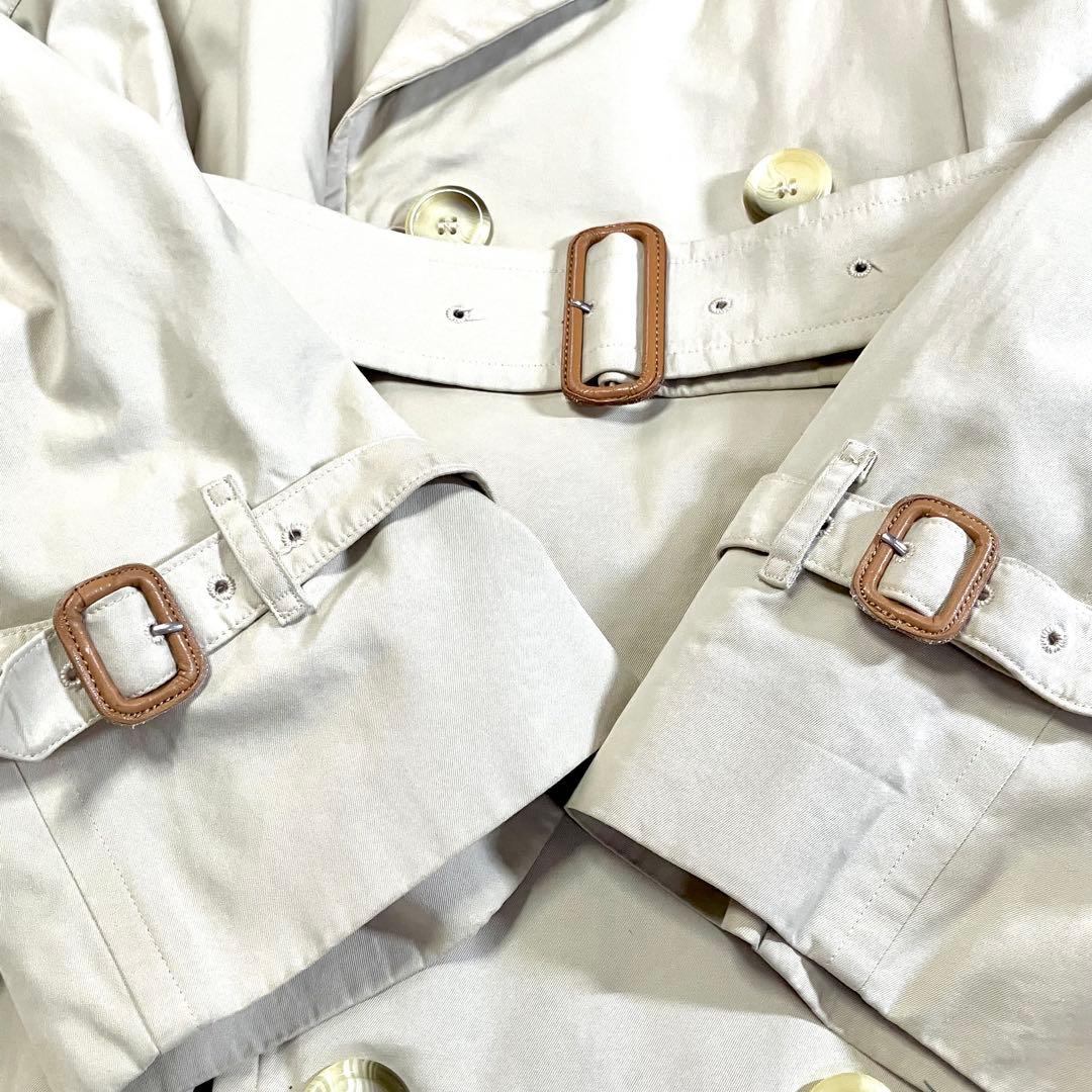 バーバリー　トレンチコート　英国製　裏地ノバチェック　ベルト　ベージュ　2XL