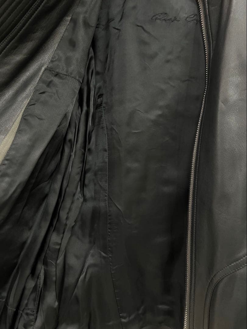 Rick Owens INTARSIA レザージャケット