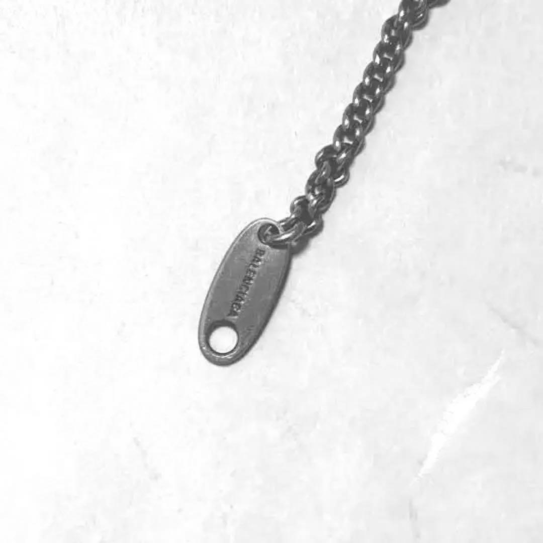 BALENCIAGA シルバーチェーンネックレス