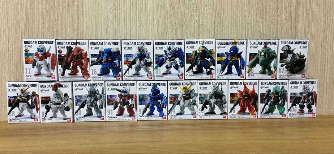 ガンダムコンバージ 19点セット