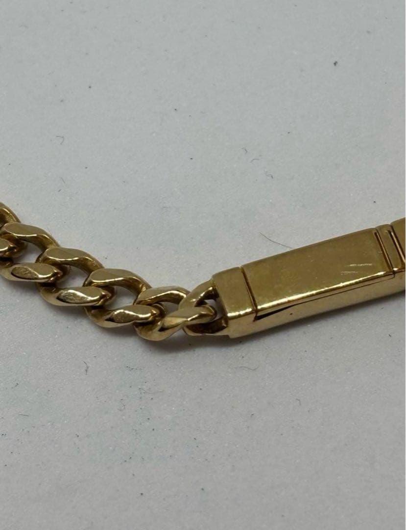 BOTTEGA VENETA 925 ゴールド チェーンブレスレット