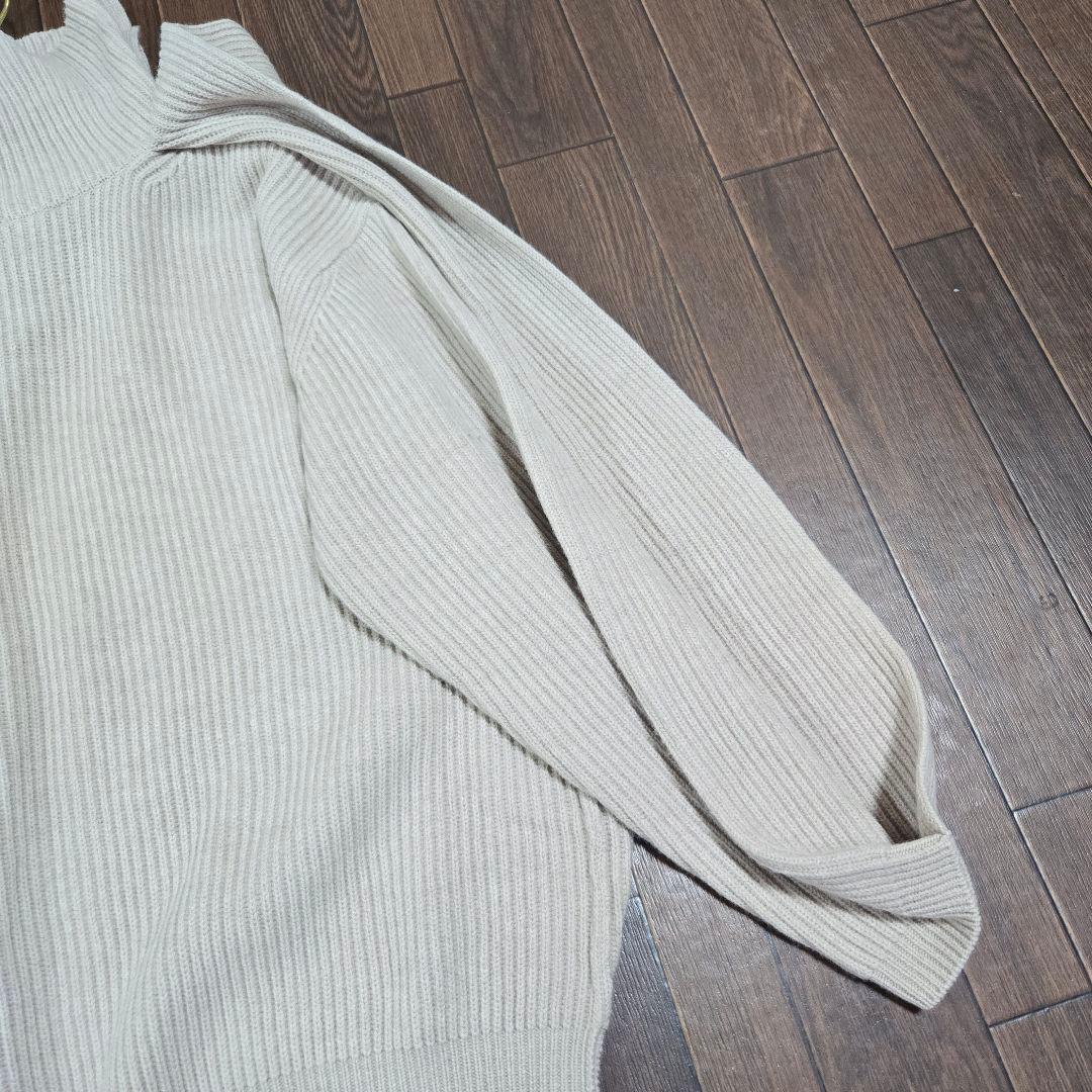 極美品◆ルシェルブルー購入 アイレネ ミラノリブ ニット セーター