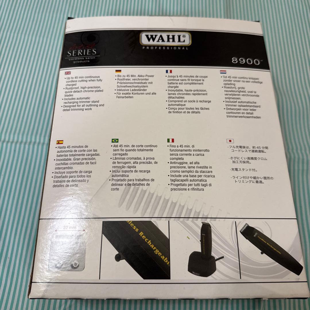 WAHL コードレストリマー 8900 充電式