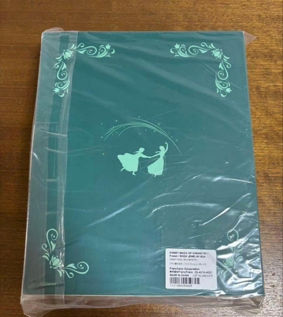 Francfranc Disneyブック型ジュエリーBOX アナと雪の女王
