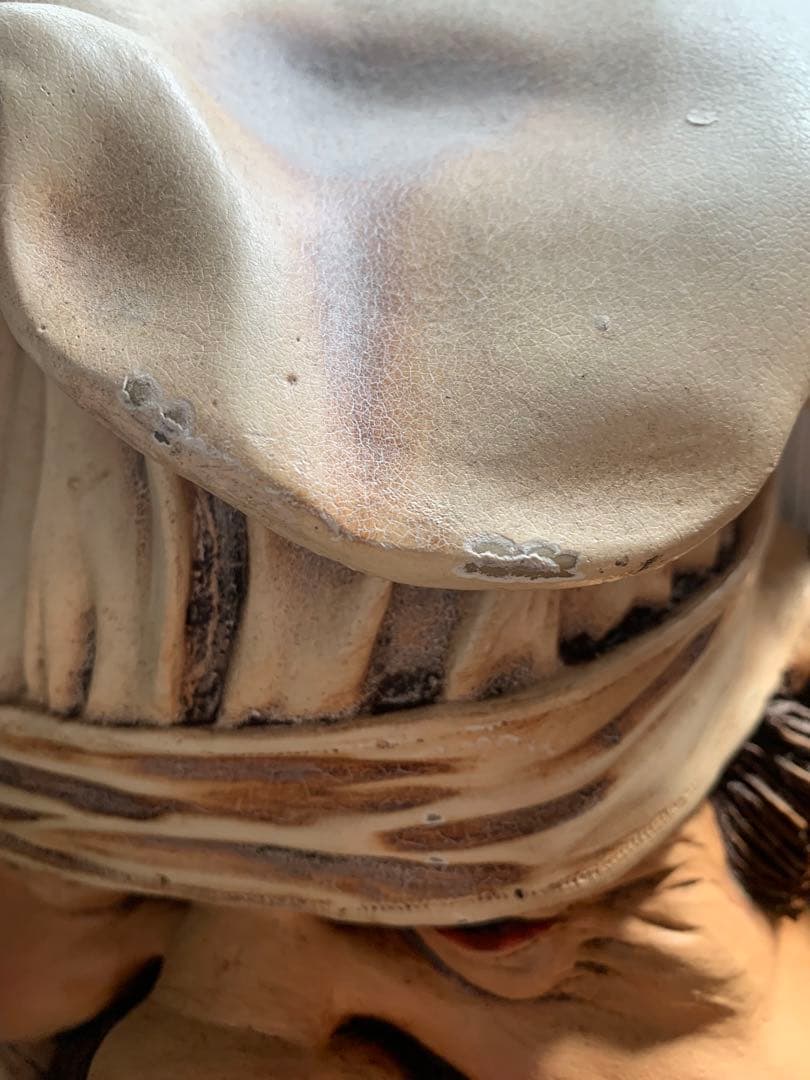 木彫り　メニューボード　黒板　アンティーク　シェフ　おじさん　激レア！　入手困難