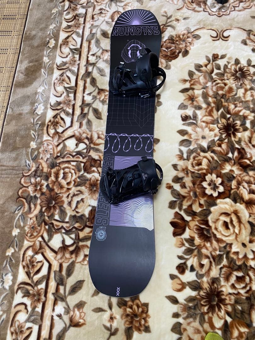 SALOMON スノーボード バインディング付き