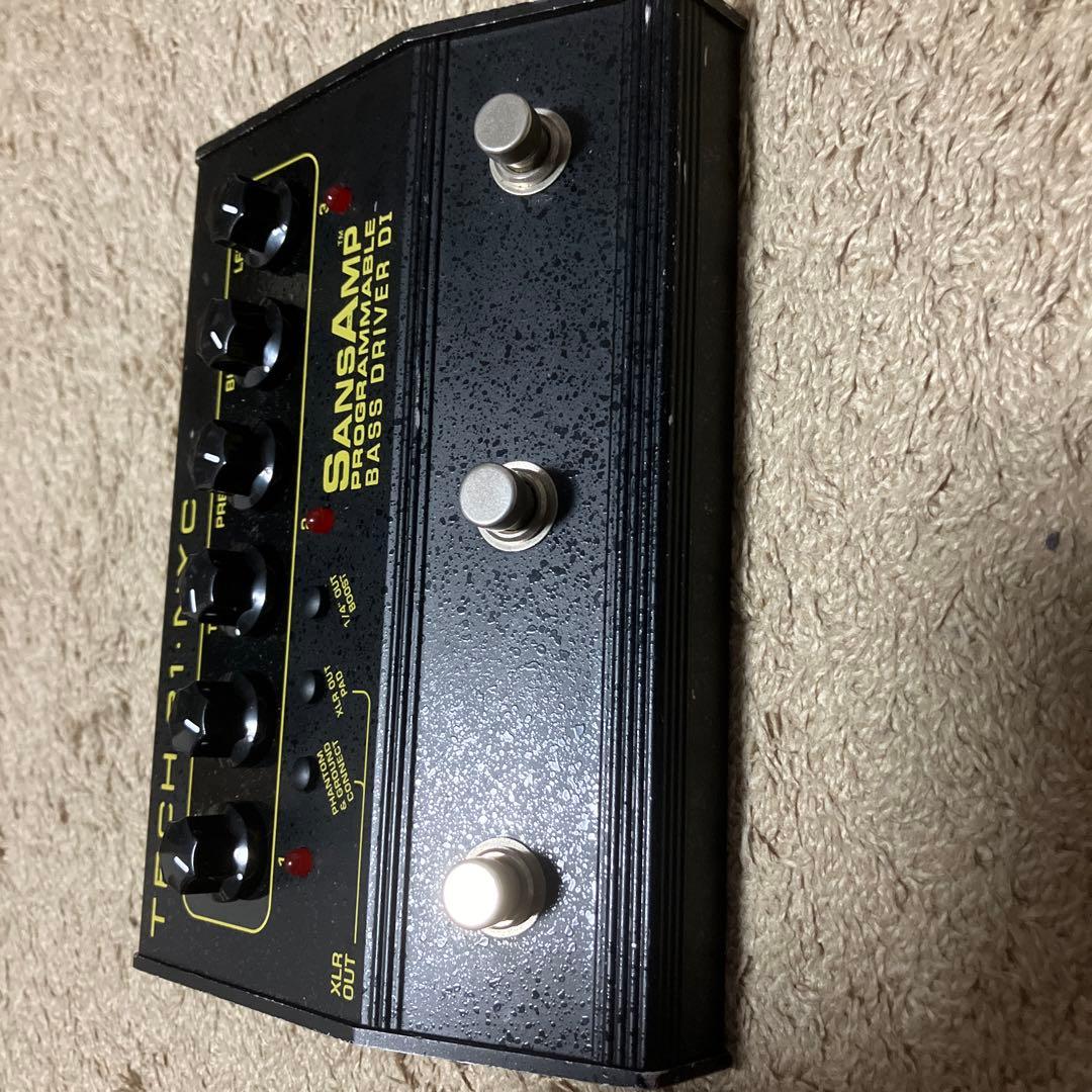 TECH21 PROGRAMMABLE BASS D DI プリアンプ