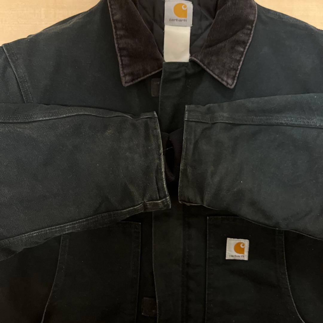 美品Carhartt トラディショナルジャケット ブラックM〜L