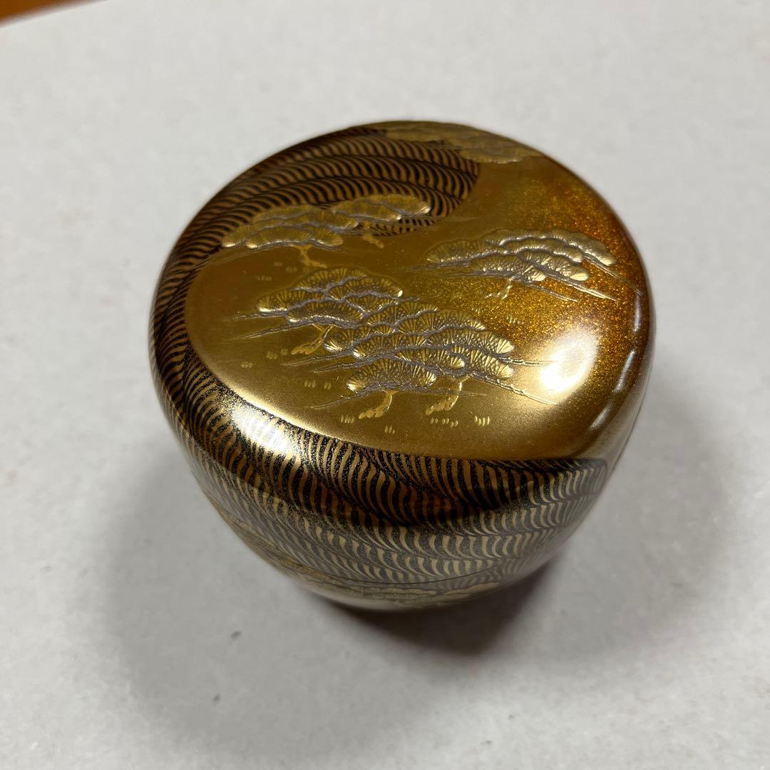 茶平一斎　平棗　棗　茶平　浜松金蒔絵　茶道具ブランド　能登輪島塗　茶道宗徧流